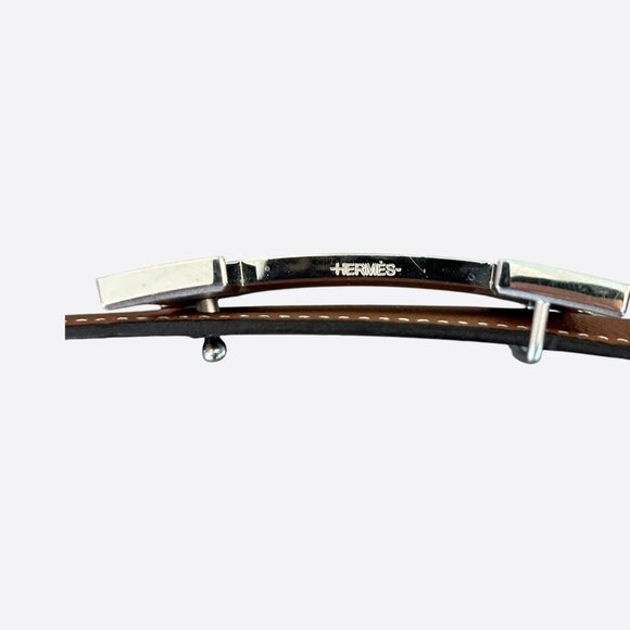 Hermes Brown & Black Reversible H Belt - Picture 4 of 4